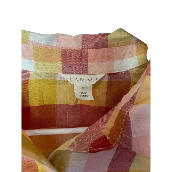 CASLON BUTTON UP SHIRT SIZE SMALL LONG SLEEVES - Picture 2 of 3